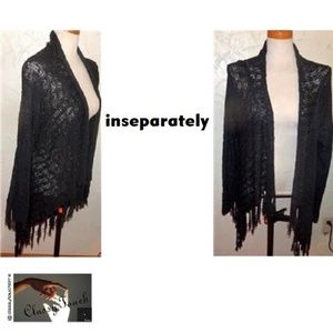 Inseparable NWOT  Gray Lagenlook Cardigan